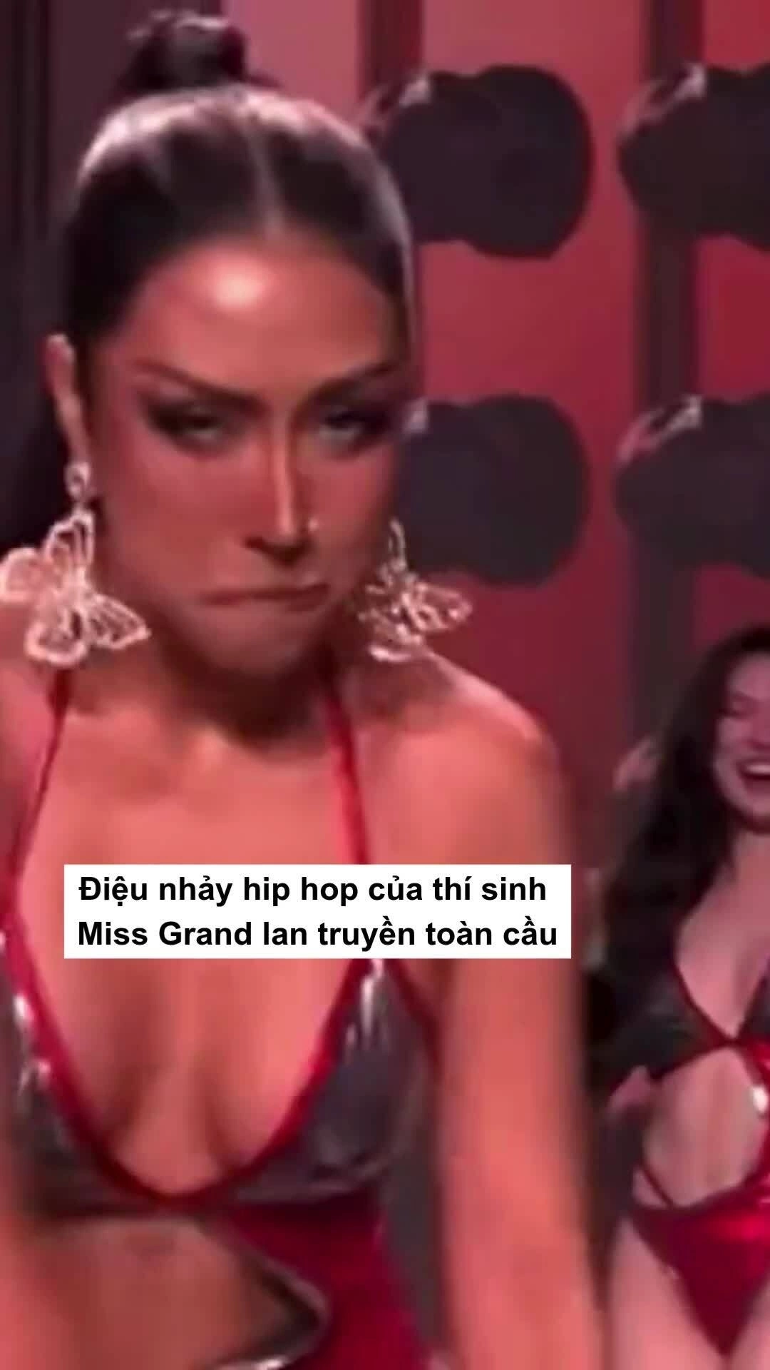 Điệu nhảy hip hop của thí sinh Miss Grand lan truyền toàn cầu
