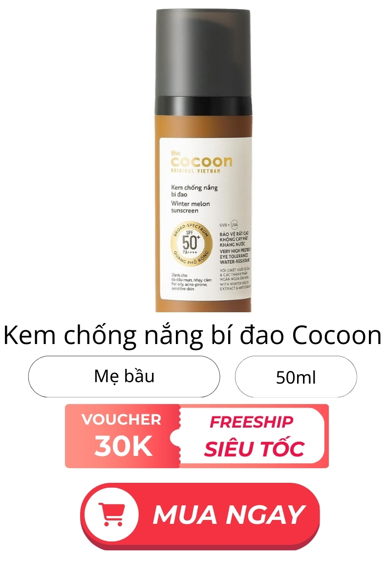 Kem chống nắng bí đao Cocoon