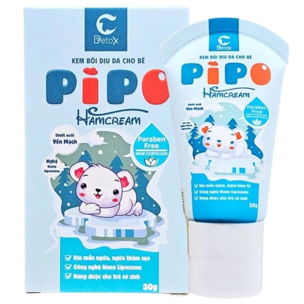 Kem chống hăm Pipo giảm hăm, giảm ngứa hiệu quả
