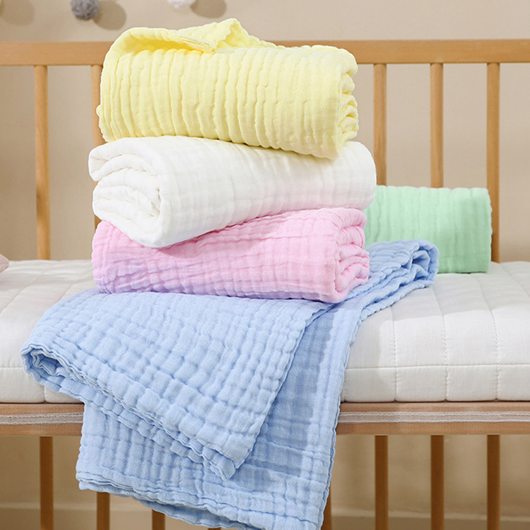 Khăn xô tắm 6 lớp 110x110cm nhiều màu sắc