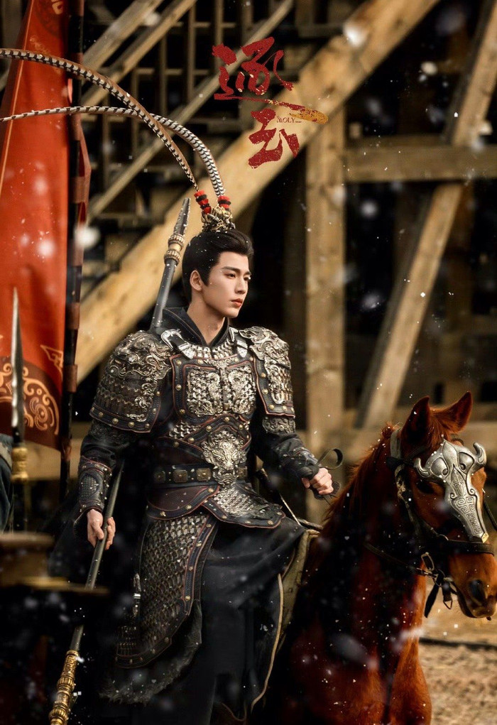 Hầu gia Tạ Chinh oai phong lẫm liệt, một chiến tướng dũng mãnh khiến quân thù khiếp sợ trên sa trường. - Ảnh: NSX