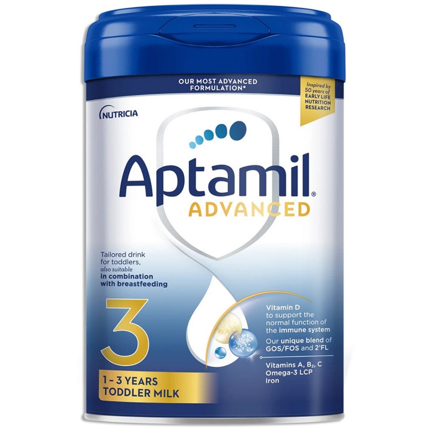 Sữa Aptamil Advanced Anh số 3 800g (1 - 3 tuổi)