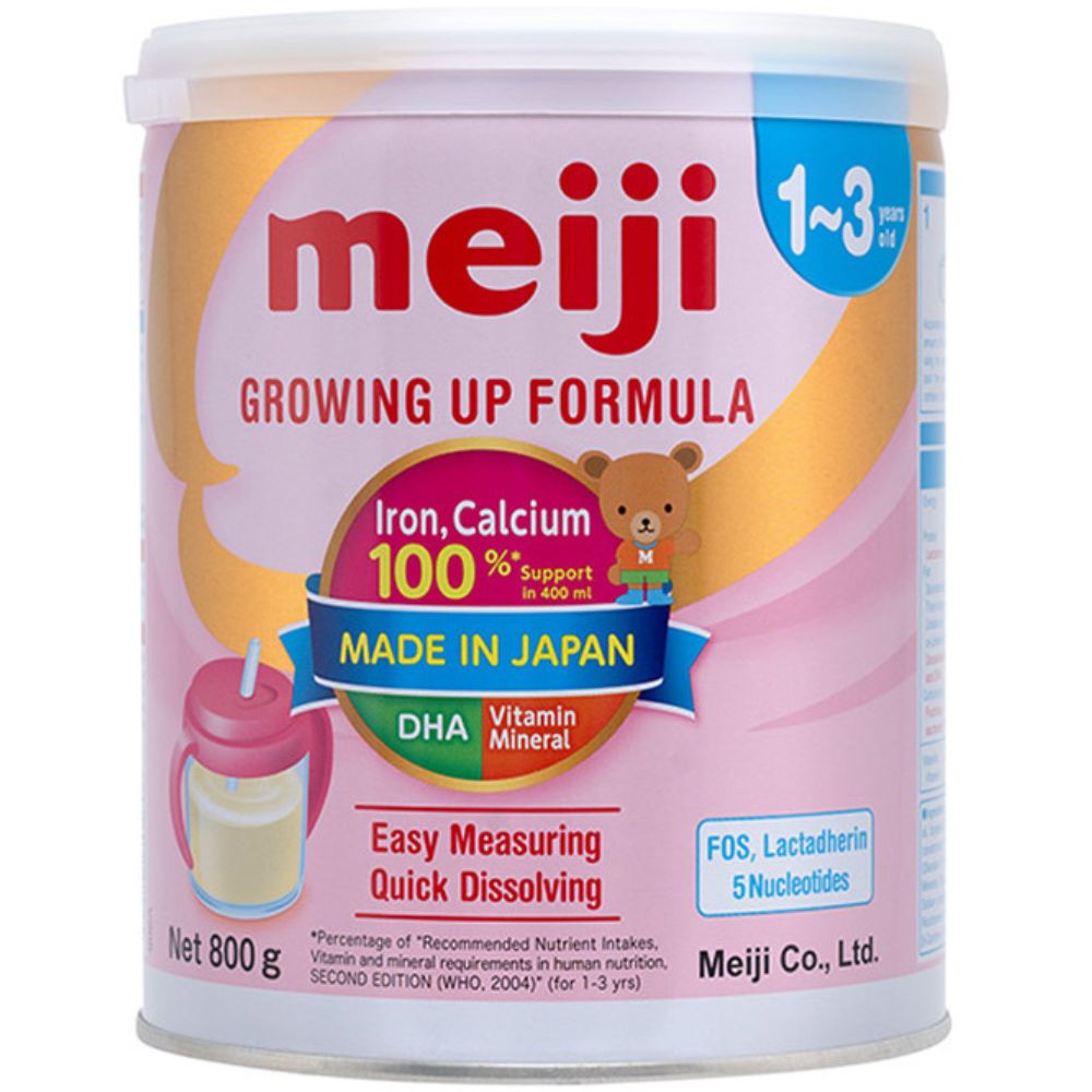 Sữa Meiji Growing Up Formula 800g (1 - 3 tuổi) (Giao hàng ngẫu nhiên)