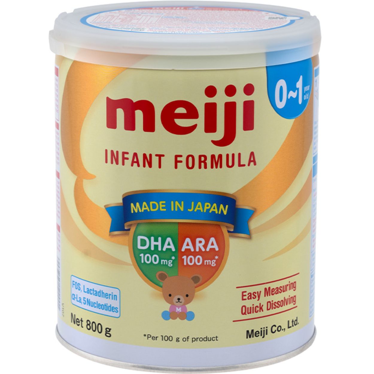 Sữa Meiji Infant Formula 800g (0 - 1 tuổi) (Giao hàng ngẫu nhiên)