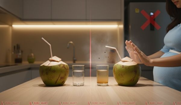 uong-nuoc-dua-nhieu-co-tot-khong-711042026074719 Không nên bảo quản nước dừa qua đêm hoặc bỏ tủ lạnh
