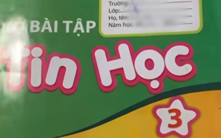 Thu hồi vở bài tập có chứa web đen, xem xét hoàn tiền cho phụ huynh - Ảnh 3.