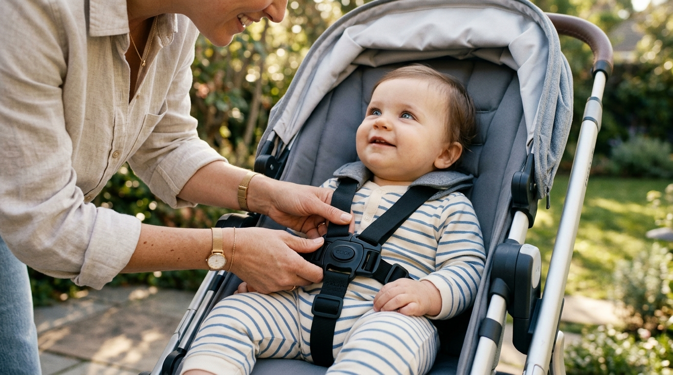 Một chiếc xe đẩy phù hợp sẽ mang lại sự thoải mái tối đa và đảm bảo an toàn tuyệt đối cho bé yêu.
