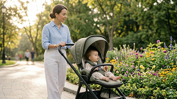 Xe đẩy là "trợ thủ" đắc lực của ba mẹ