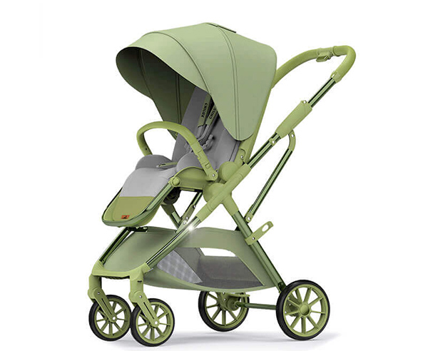 Xe đẩy Chilux gấp gọn cao cấp màu xanh lá