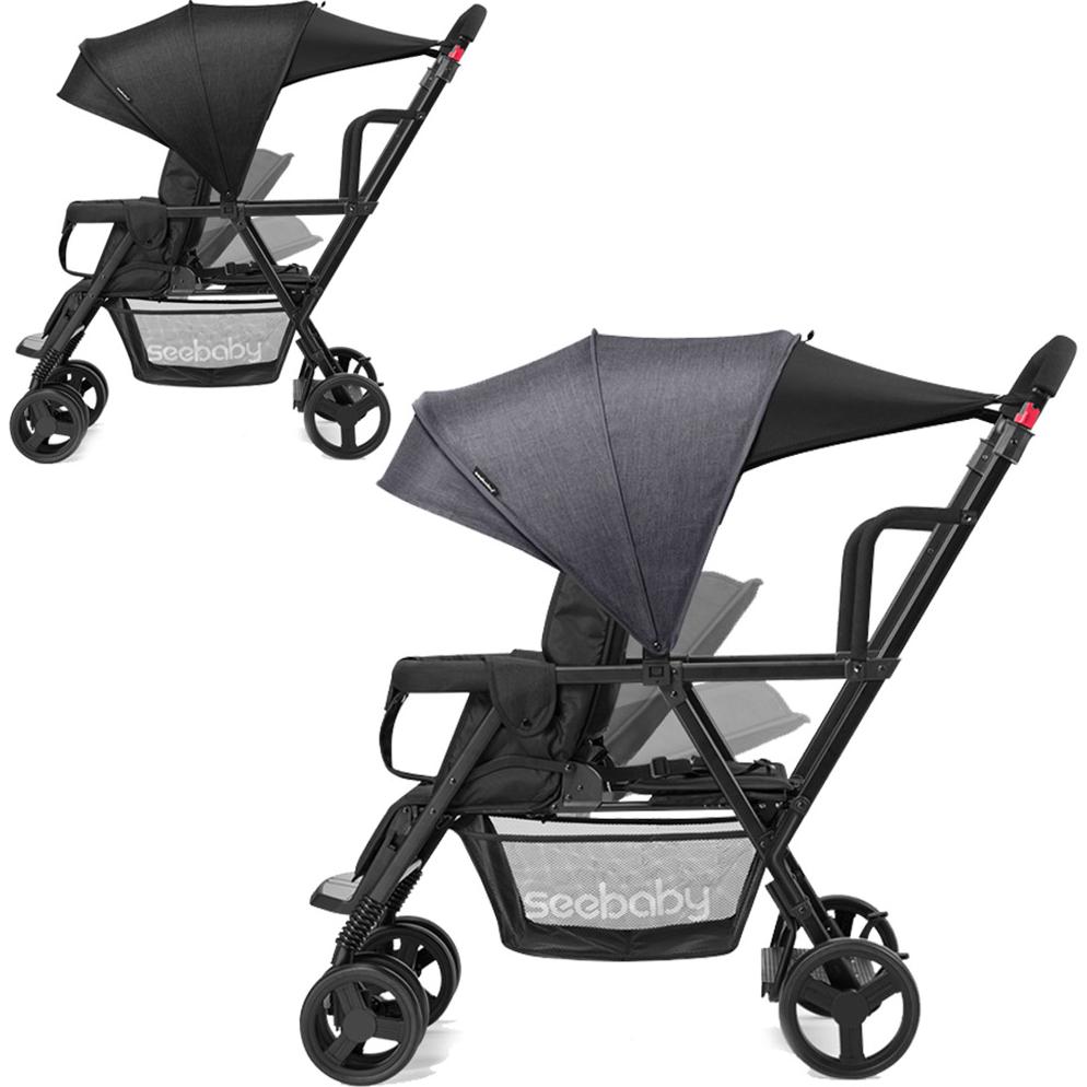 Xe đẩy đôi Seebaby T12