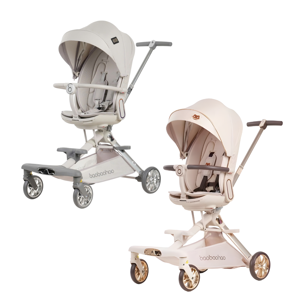 Xe đẩy gấp gọn Baobaohao V16Plus 2 chiều cho bé