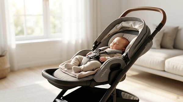 xe-day-tre-em-811042026024251 Ưu tiên dòng xe có góc ngả 170 -180 độ để bảo vệ cột sống của bé