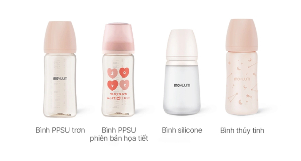 Các loại bình Moyuum phổ biến trên thị trường
