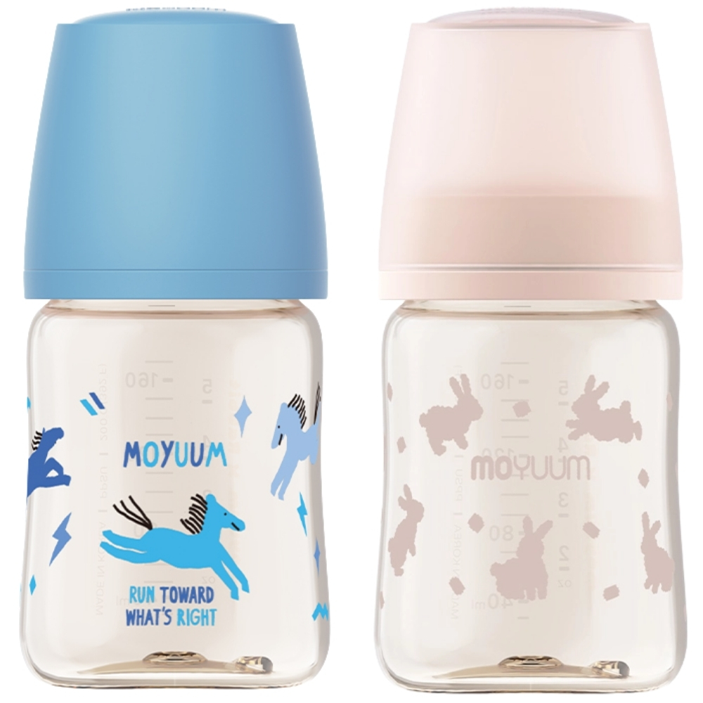 Bình sữa Moyuum Premium PPSU 170ml nhiều hình cho bé