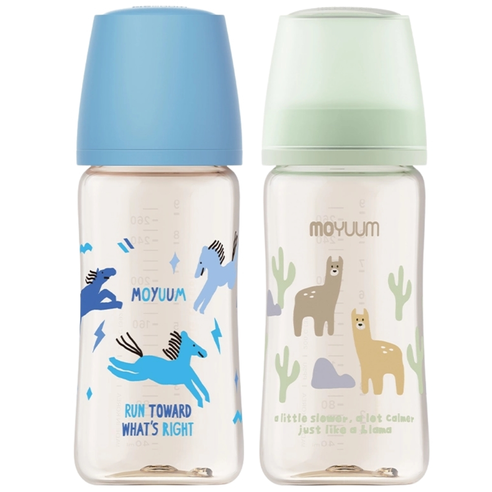 Bình sữa Moyuum Premium PPSU 270ml nhiều hình