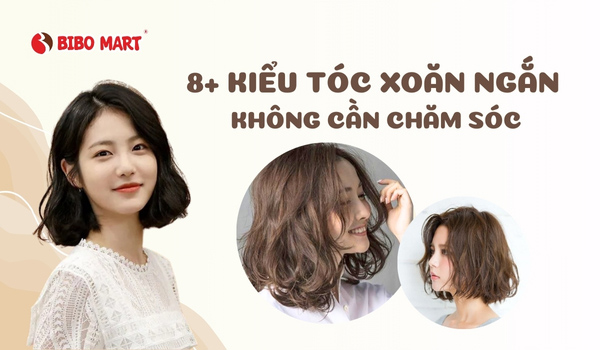 kiểu tóc xoăn ngắn không cần chăm sóc