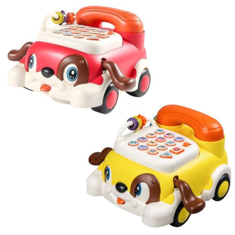 Điện thoại đồ chơi hình cún dễ thương cho bé 9807C