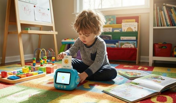 Máy đọc flashcard song ngữ cho bé