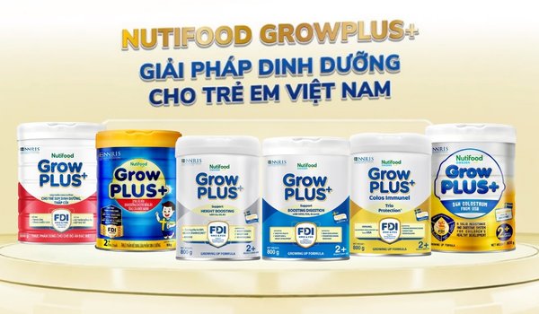 Sữa Nutifood cho bé từ 1 đến 2 tuổi