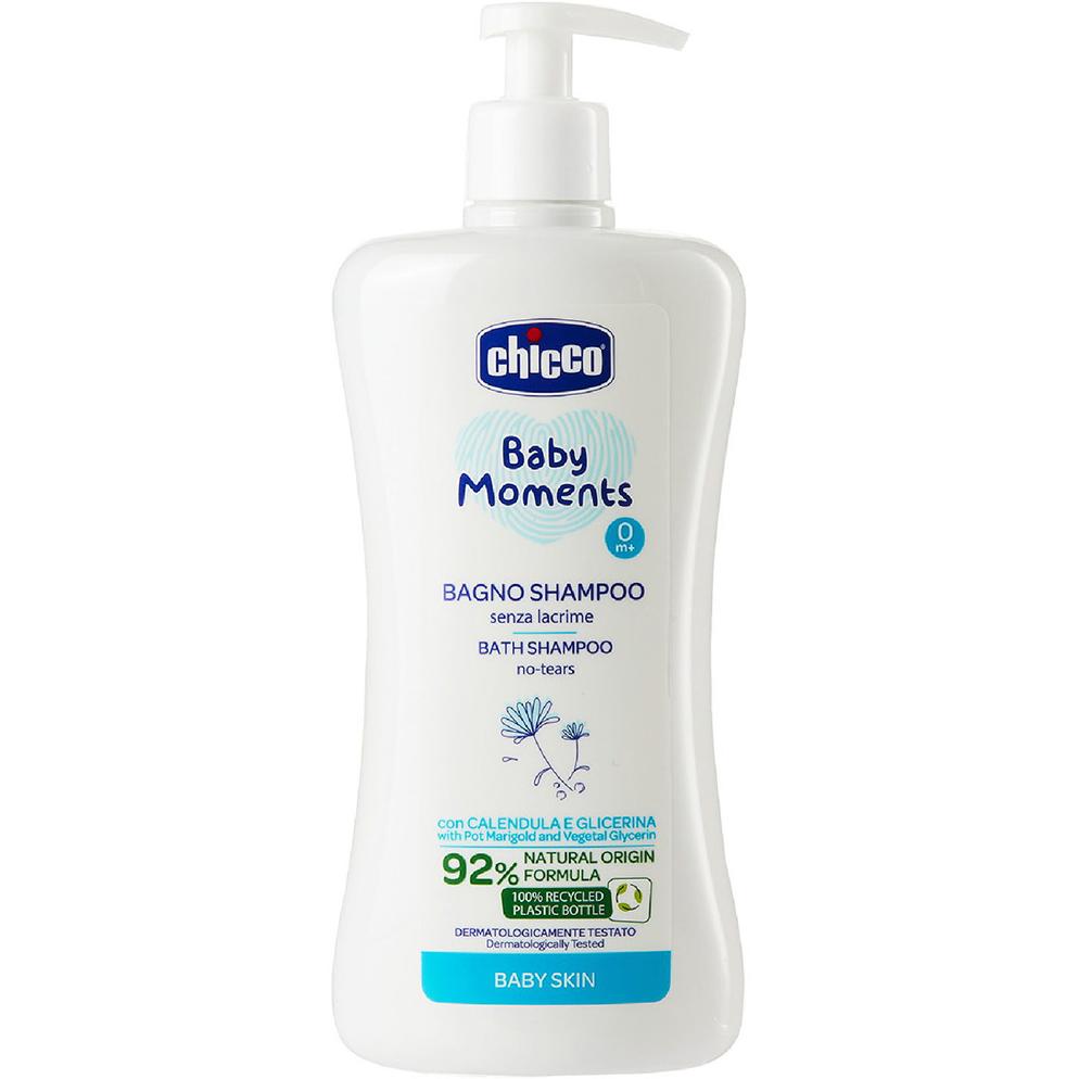 Sữa tắm gội Chicco chiết xuất Hoa Cúc 0M+ 500ml 28421