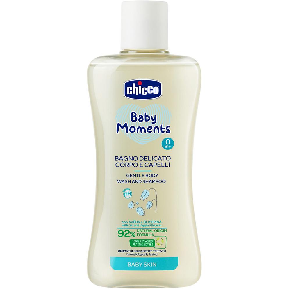 Sữa tắm gội Chicco chiết xuất yến mạch 0M+ 200ml