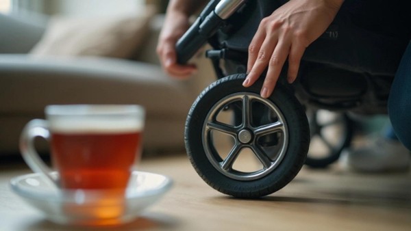 kiểm tra bánh xe đẩy