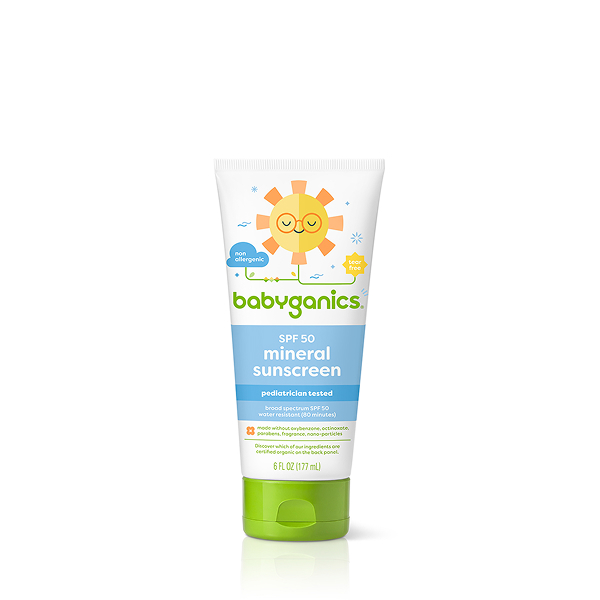 xịt chống nắng babyganics